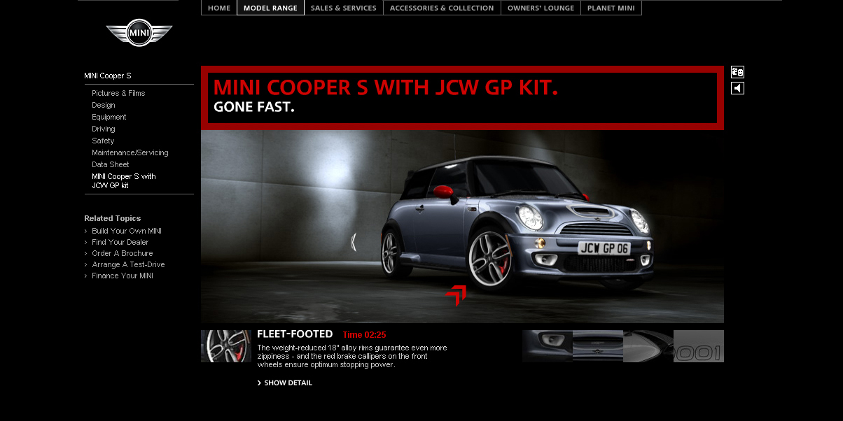 MINI COOPER S MIT JCW GP KIT.